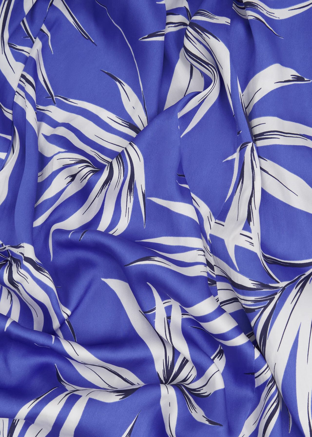Ripsley Tie-Waist Midaxi Dress, Blue Multi, hi-res