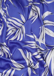 Ripsley Tie-Waist Midaxi Dress, Blue Multi, hi-res