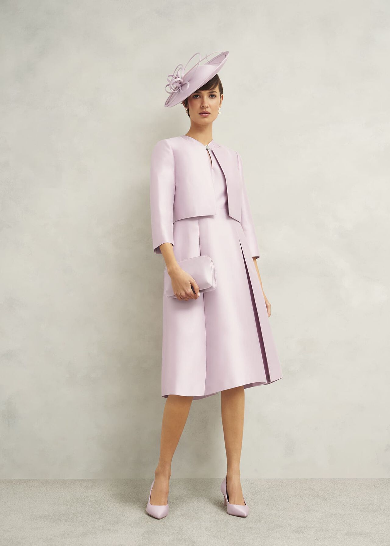 Leila Wool Silk Courts, Soft Petal Pink, hi-res