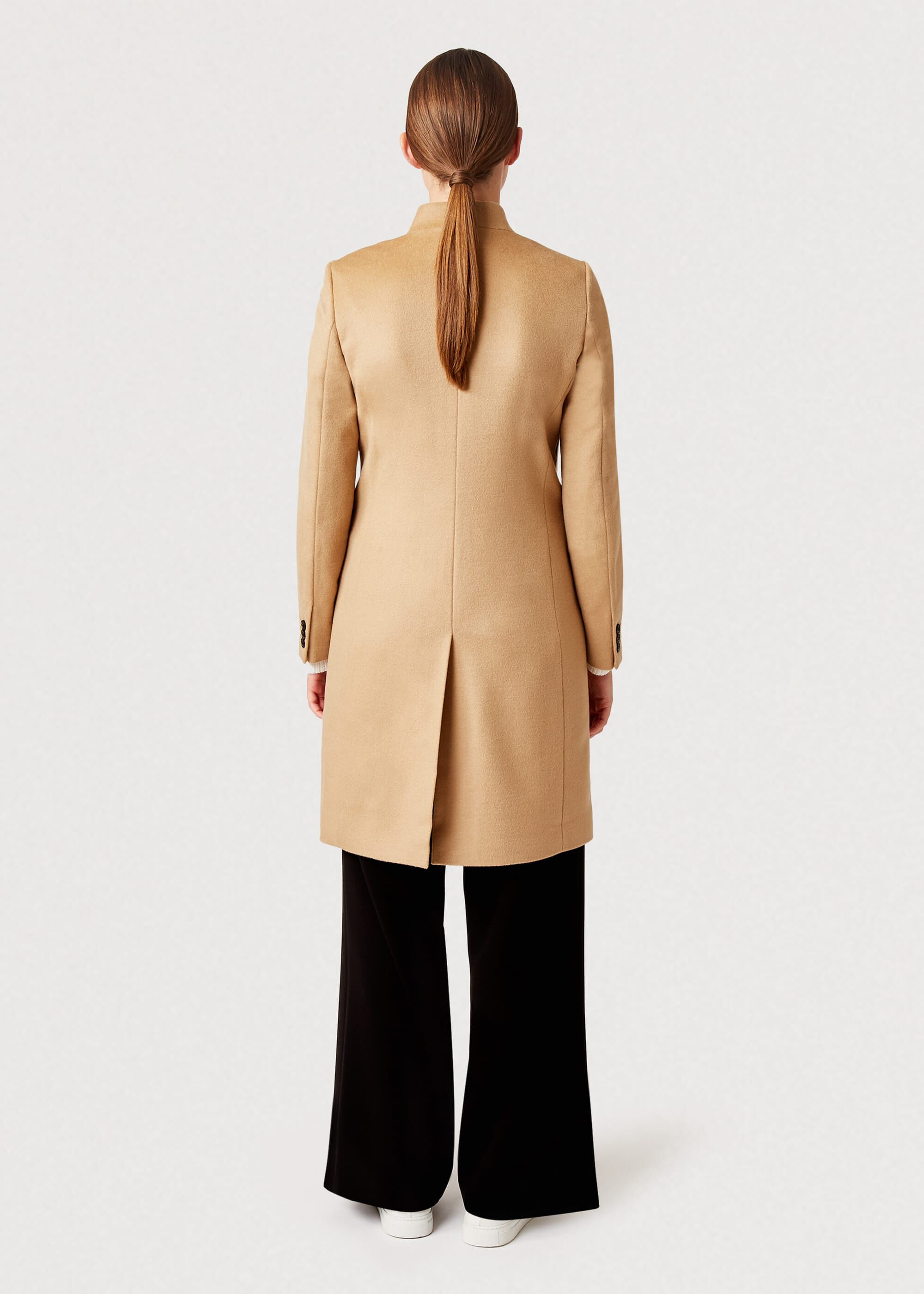 hobbs tilda coat black