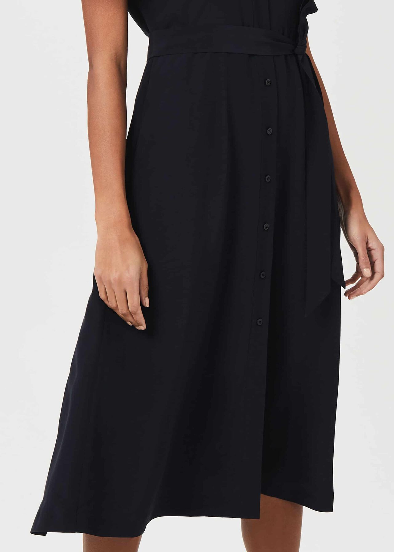 Lilianna Midi Dress, Navy, hi-res