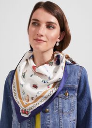 Coronation Scarf, Ivory, hi-res