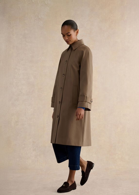Lucy Shower Resistant Trench Coat