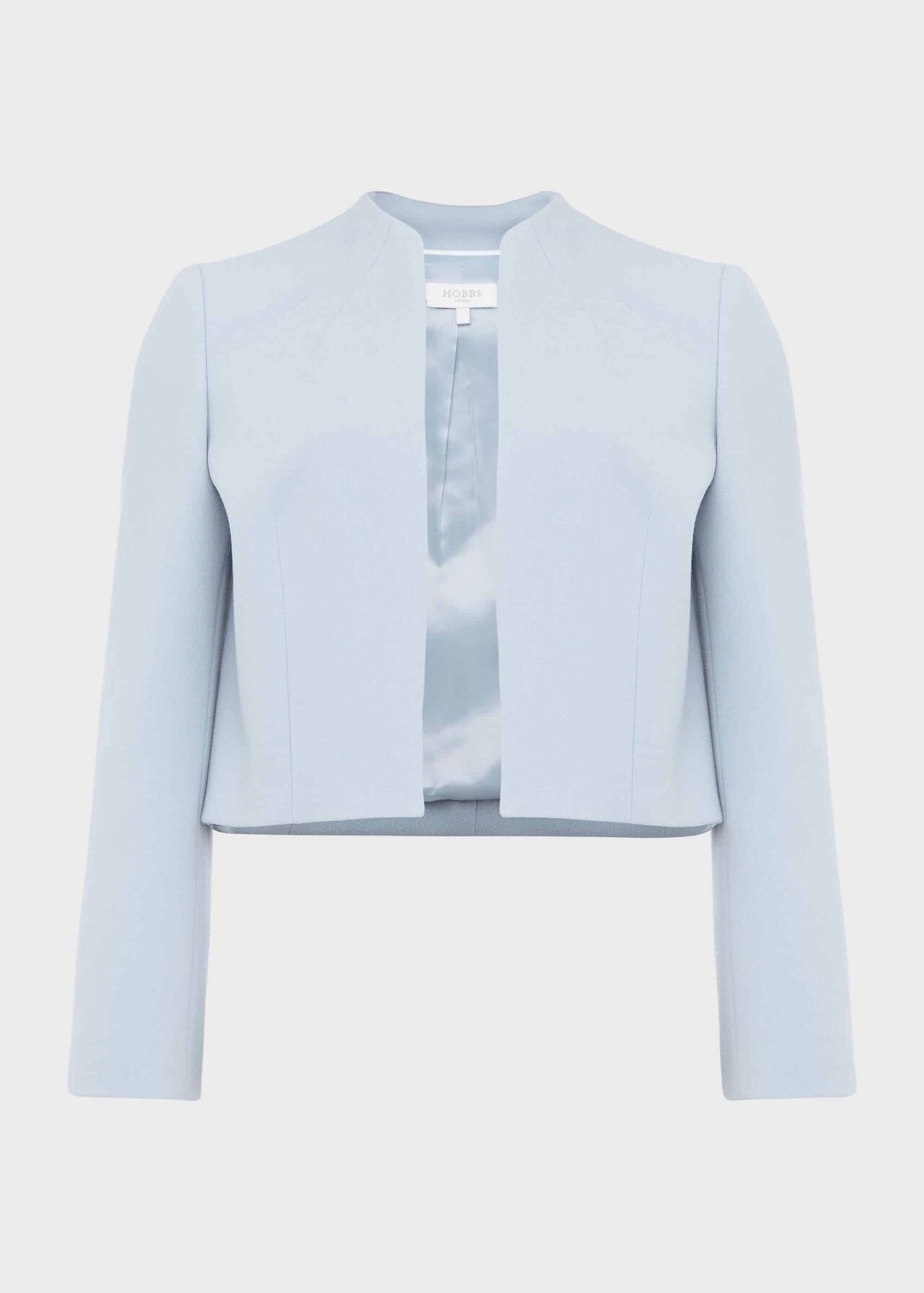Ana Crepe Jacket Celeste Blue