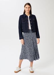 Mariam Jacket, Indigo, hi-res