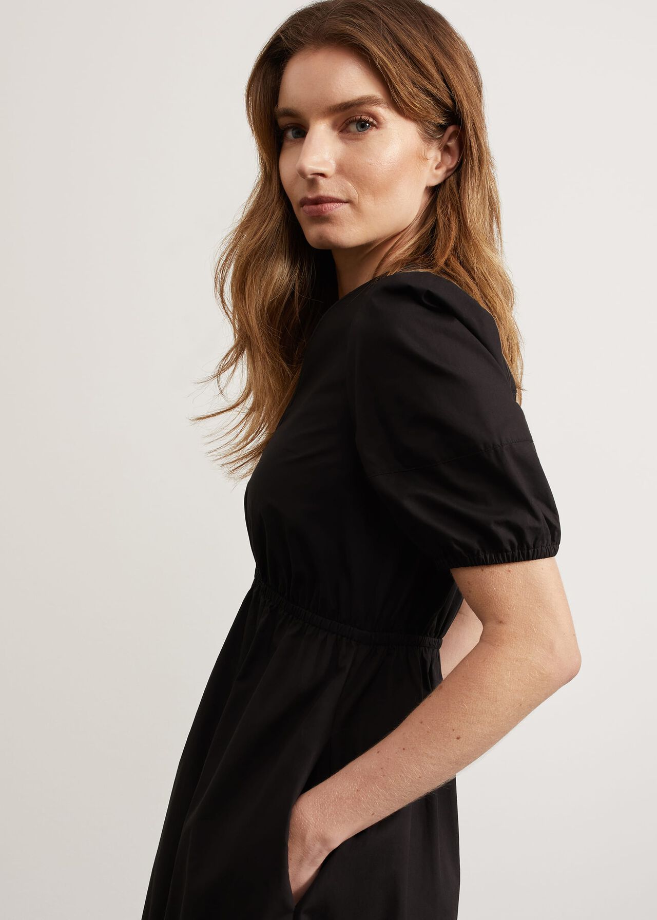 Meadley Dress, Black, hi-res