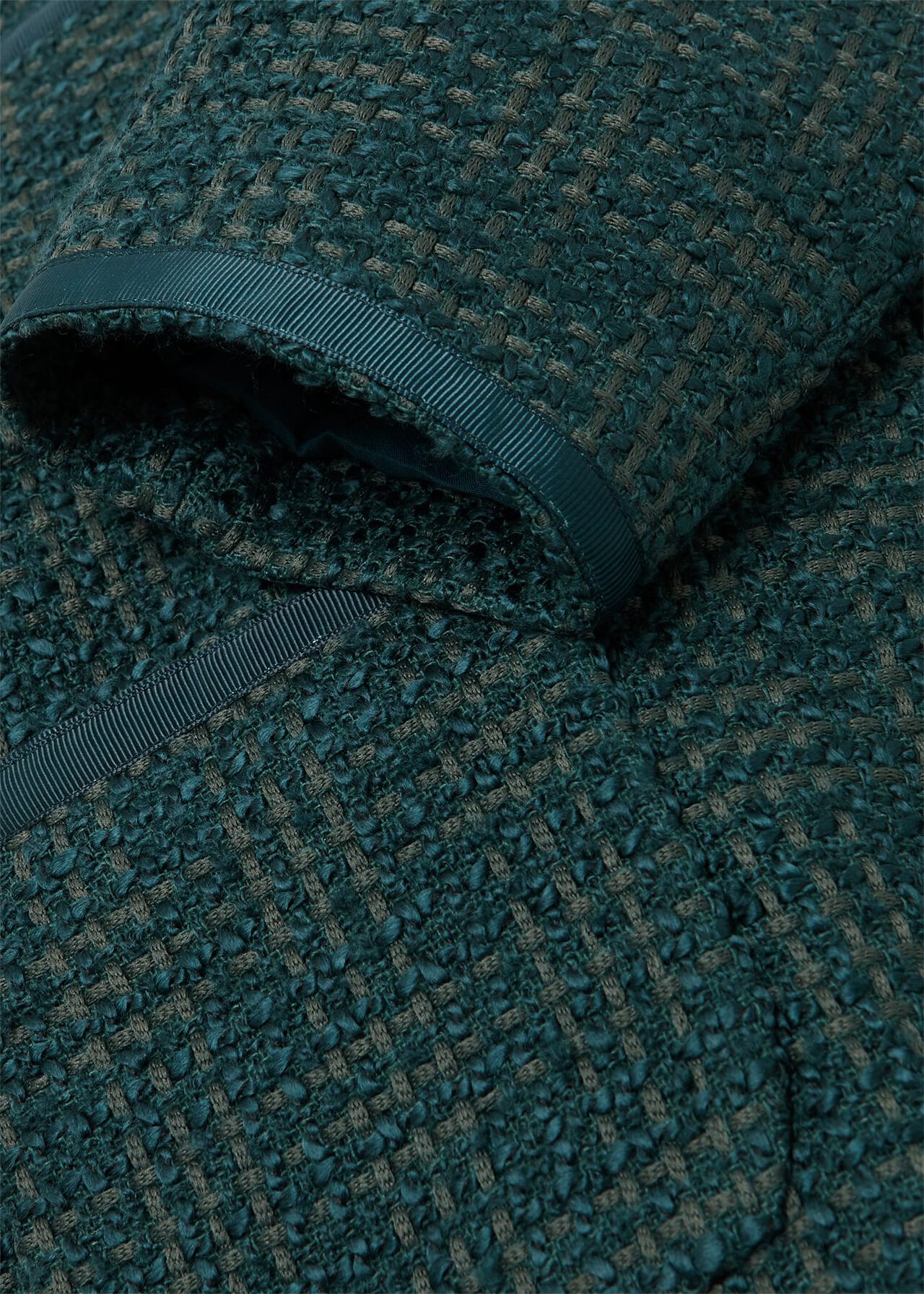 Estella Tweed Jacket, Deep Pine Green, hi-res