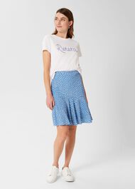 Catalina Skirt, Pale Blue Ivory, hi-res