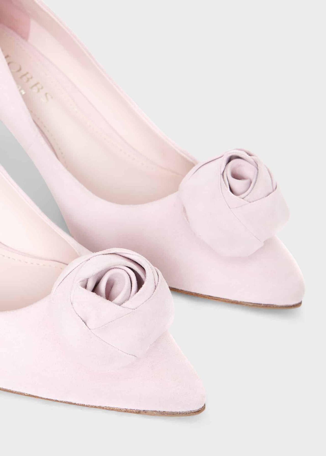 Maisie Court Shoes, Pale Pink, hi-res