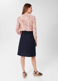 Delany Blouse, Pink Multi, hi-res