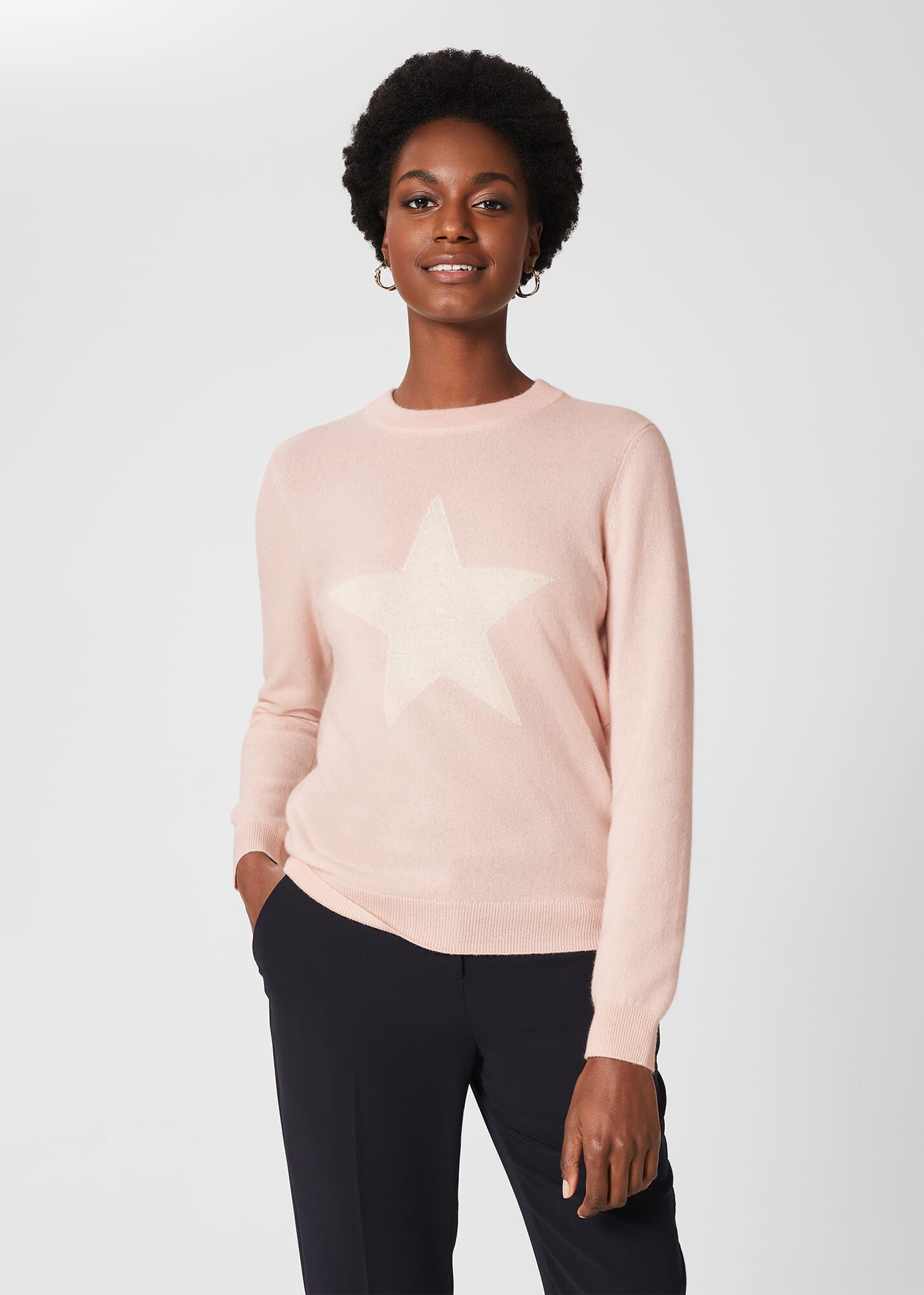 Cashmere Trudy Star Jumper