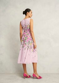 Carly Dress, Pale Pink Multi, hi-res