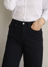 Brinley Crop Jeans, Black, hi-res