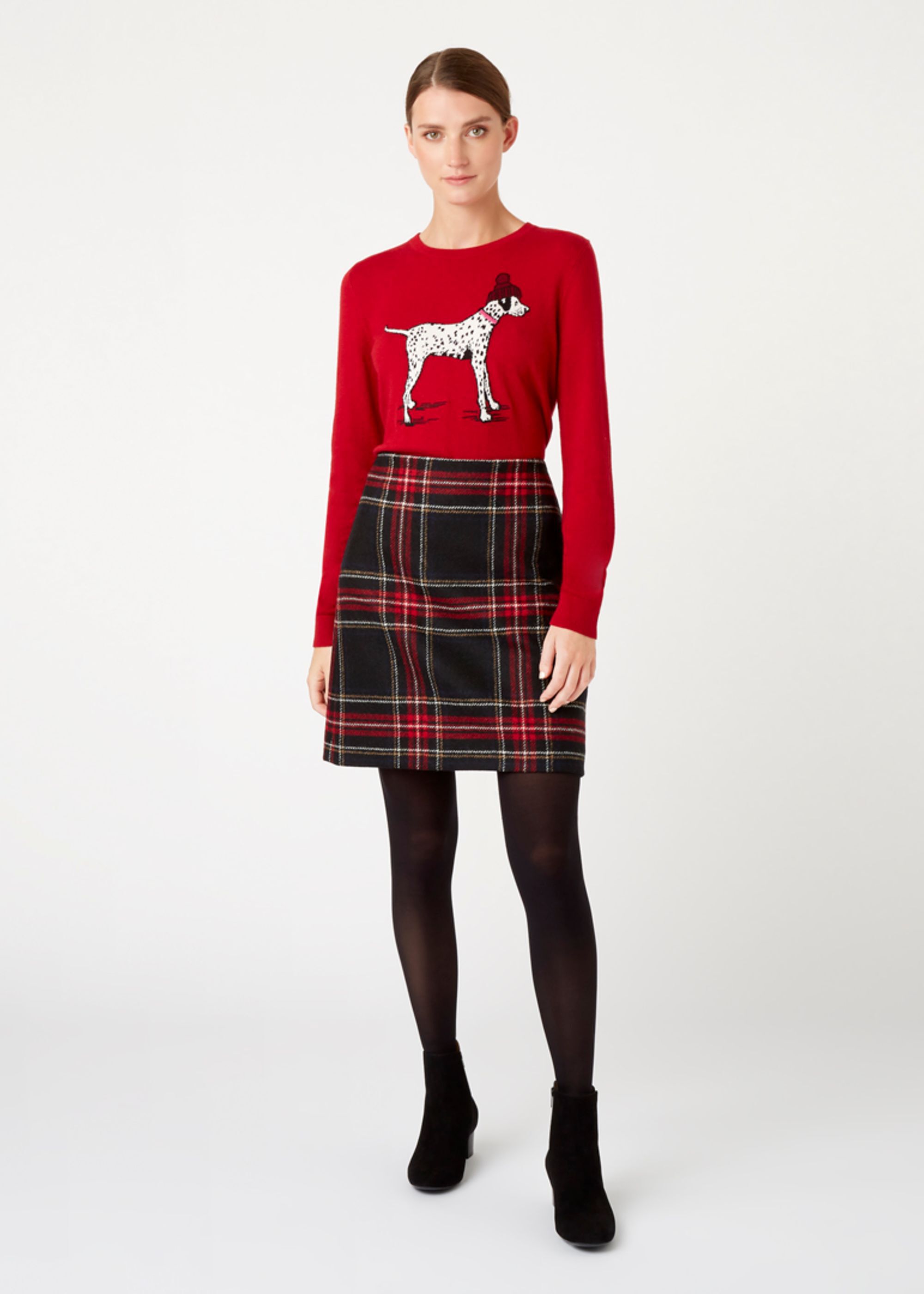 Elea wool deals skirt