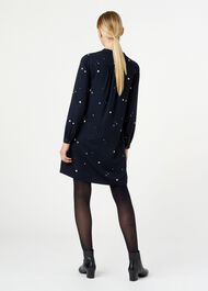 Effie Dress, Navy Multi, hi-res