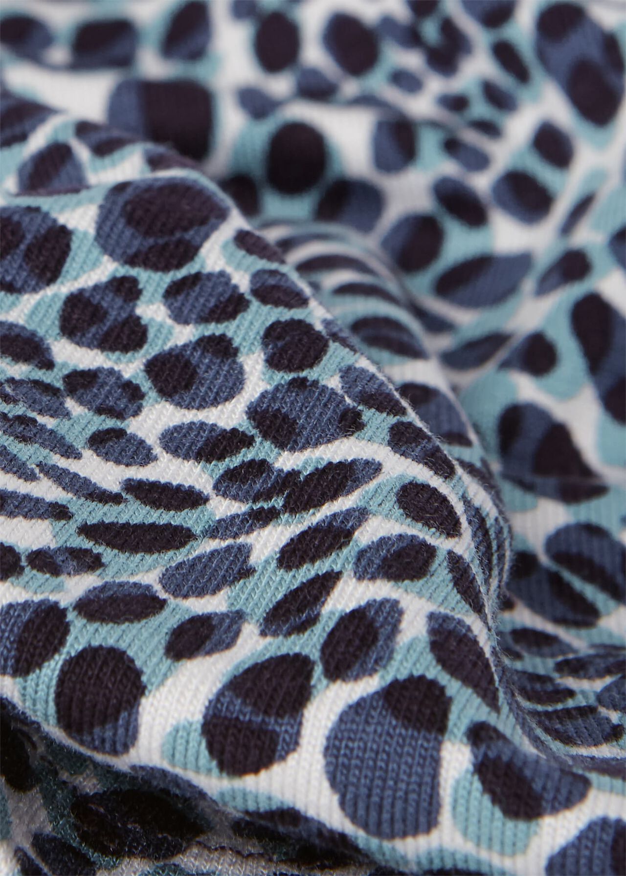 Aimee Printed Top, Blue Multi, hi-res