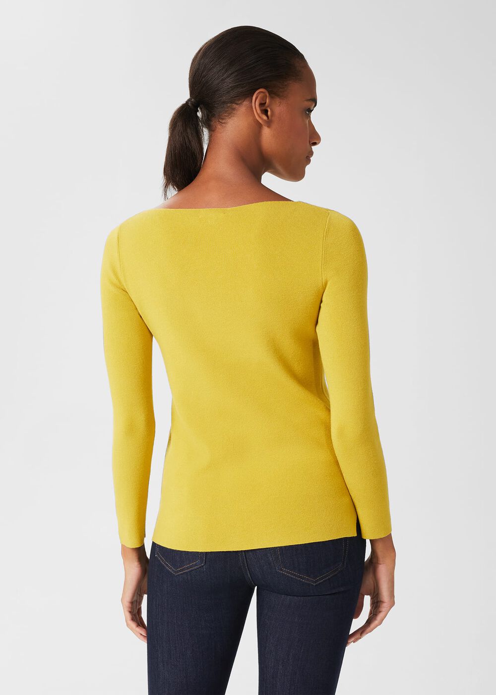 Cesci Jumper, Lemon Yellow, hi-res