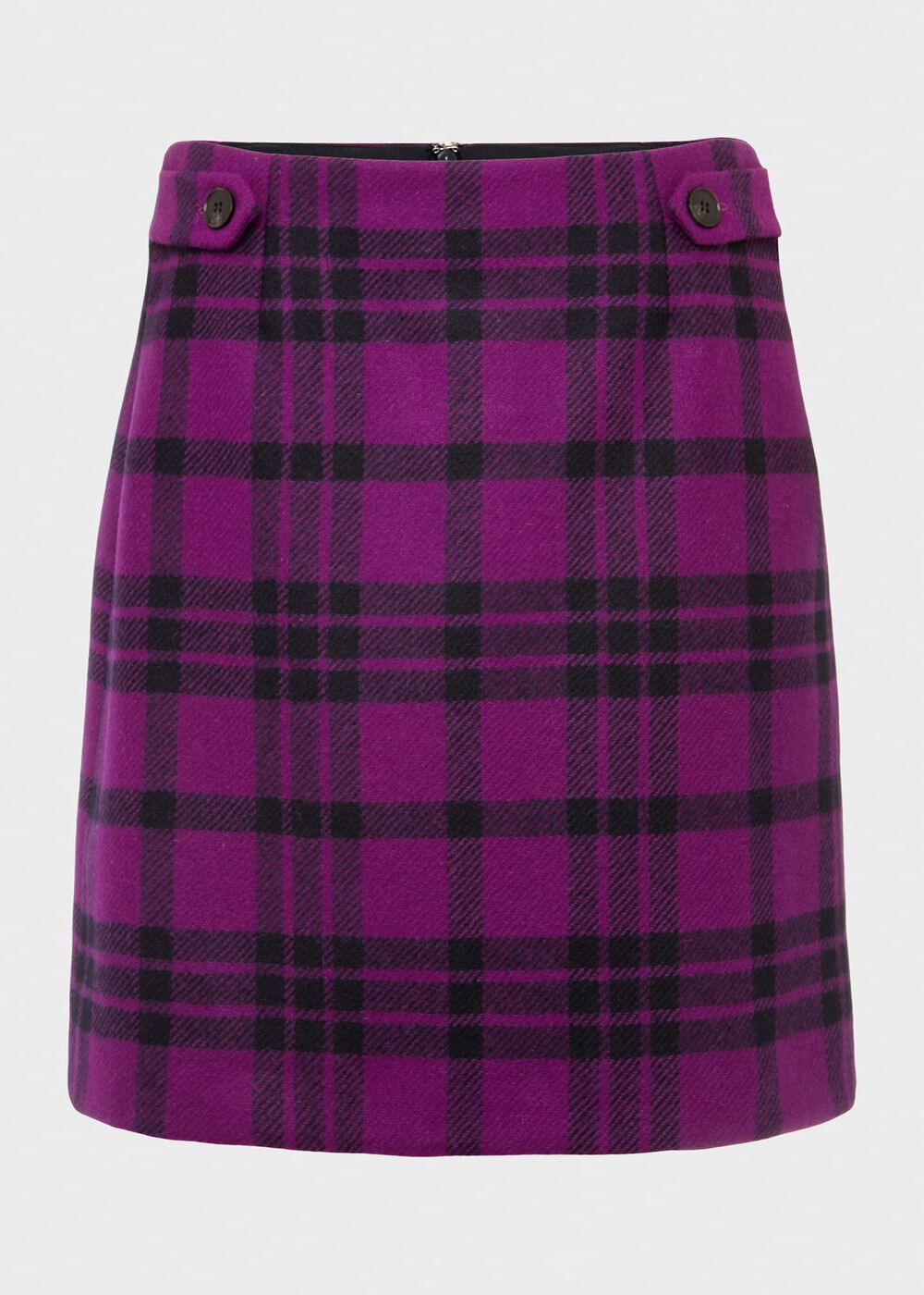Maeve Wool Skirt , Purple Multi, hi-res