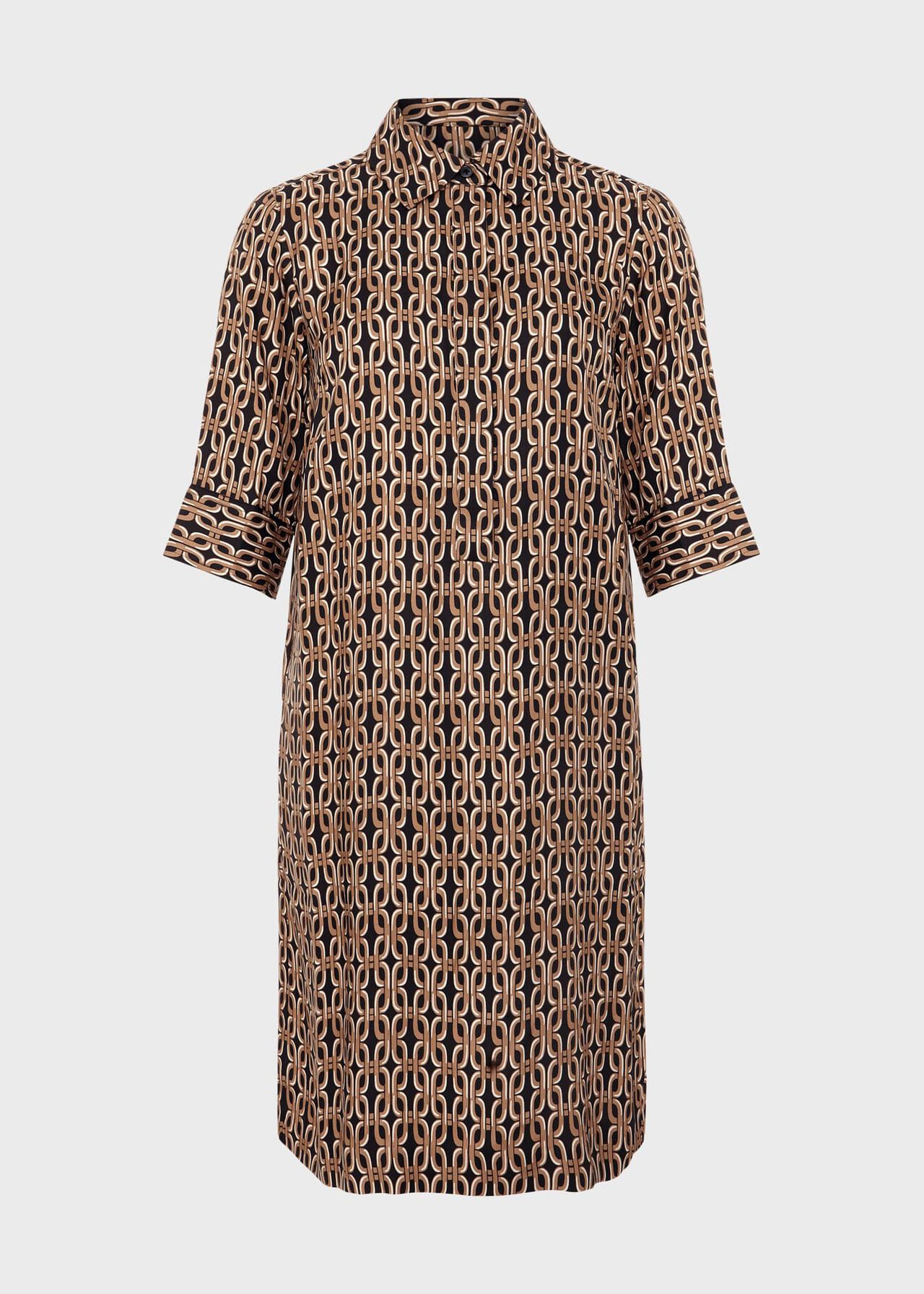 Marciella Dress, Black Camel, hi-res