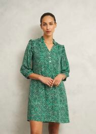 Laurel Dress, Cilantro Green, hi-res