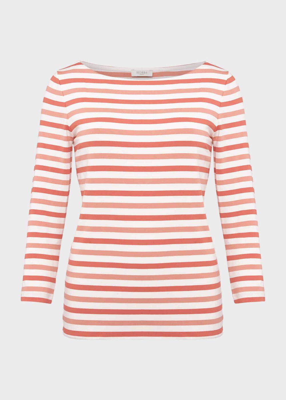 Sonya Striped Top, Ivory Multi, hi-res