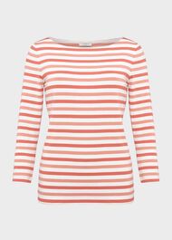 Sonya Striped Top, Ivory Multi, hi-res