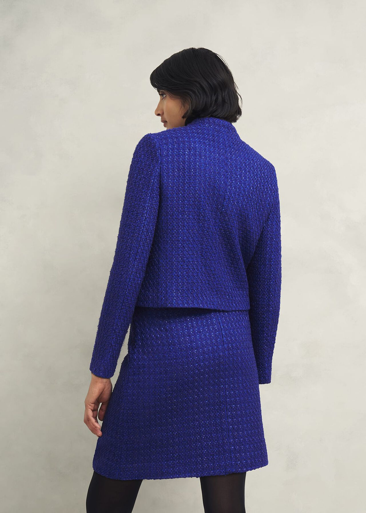 Khloe Jacket With Wool, Cobalt, hi-res