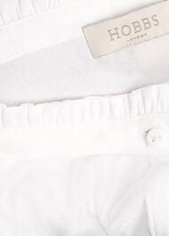 Bree Cotton Blend Shirt, Ivory, hi-res
