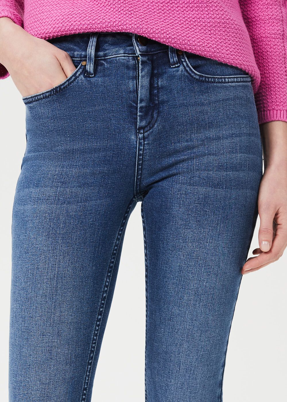 Sukey Slim Jeans, Mid Wash, hi-res