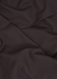 Clement Wide Trousers, Chocolate, hi-res