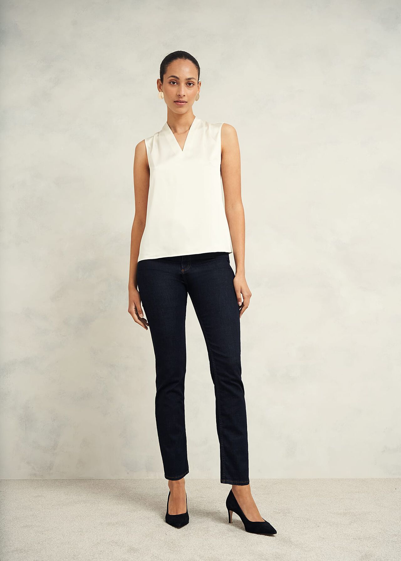 Hobbs Nina Satin Blouse