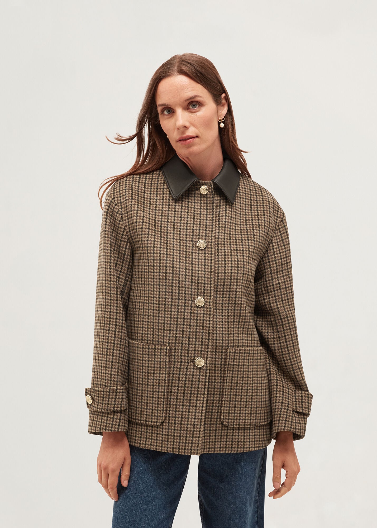 Rachel Wool Blend Coat | Hobbs US |