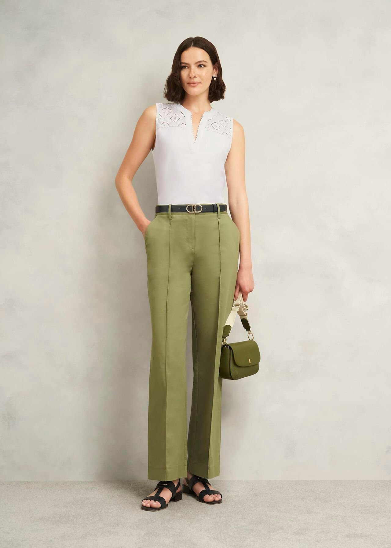 Hobbs Suzanna Cotton Broderie Top