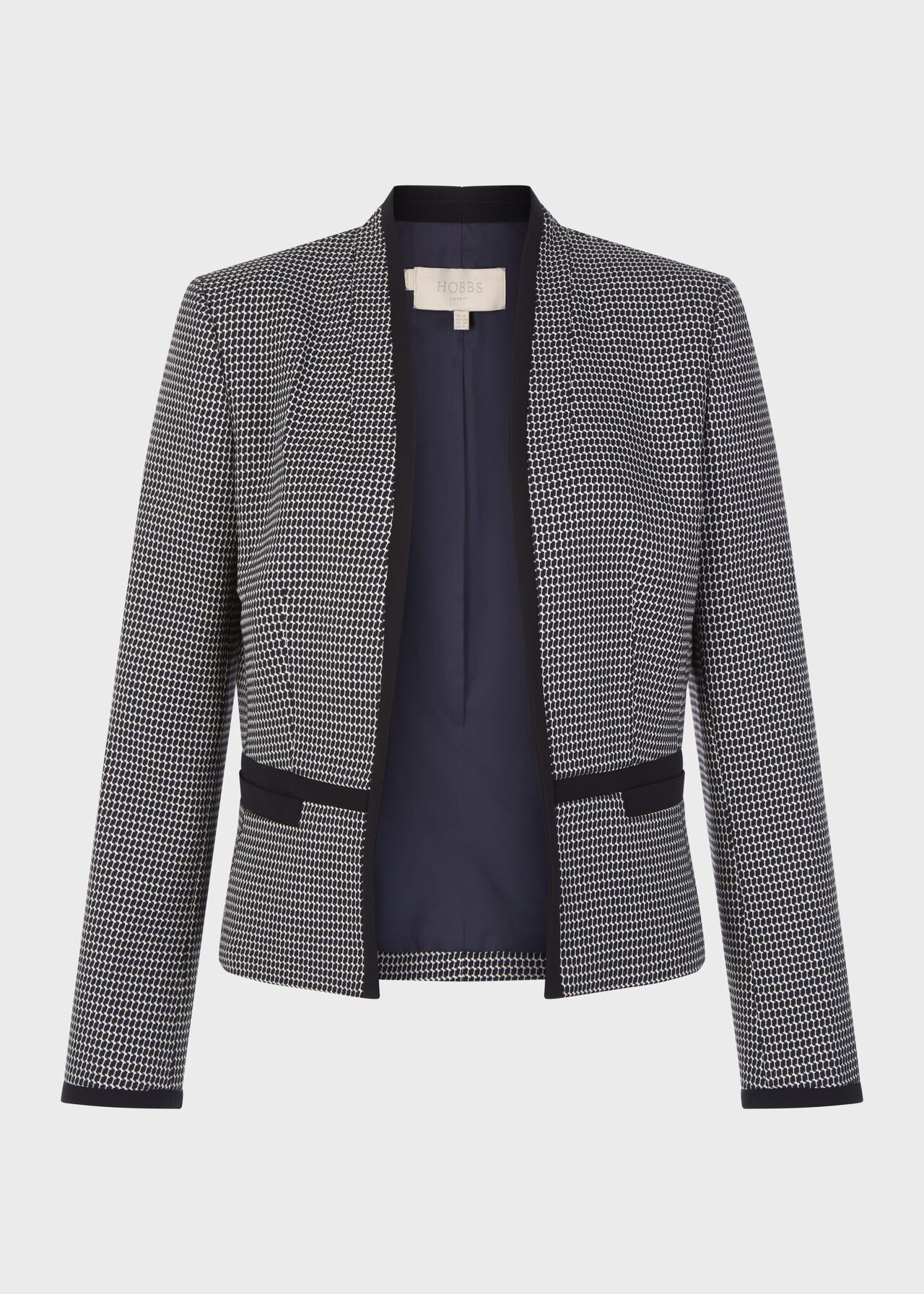 Brianna Jacket, Navy Ivory, hi-res