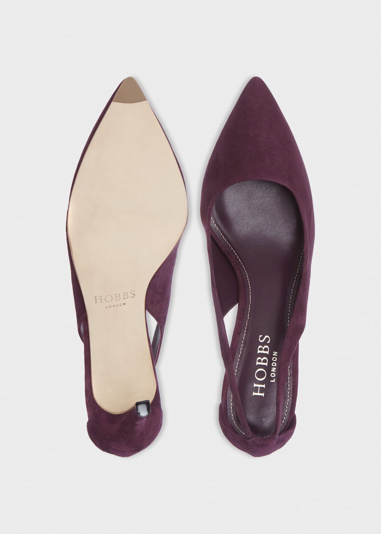 Natasha Court Shoes, Mulberry, hi-res