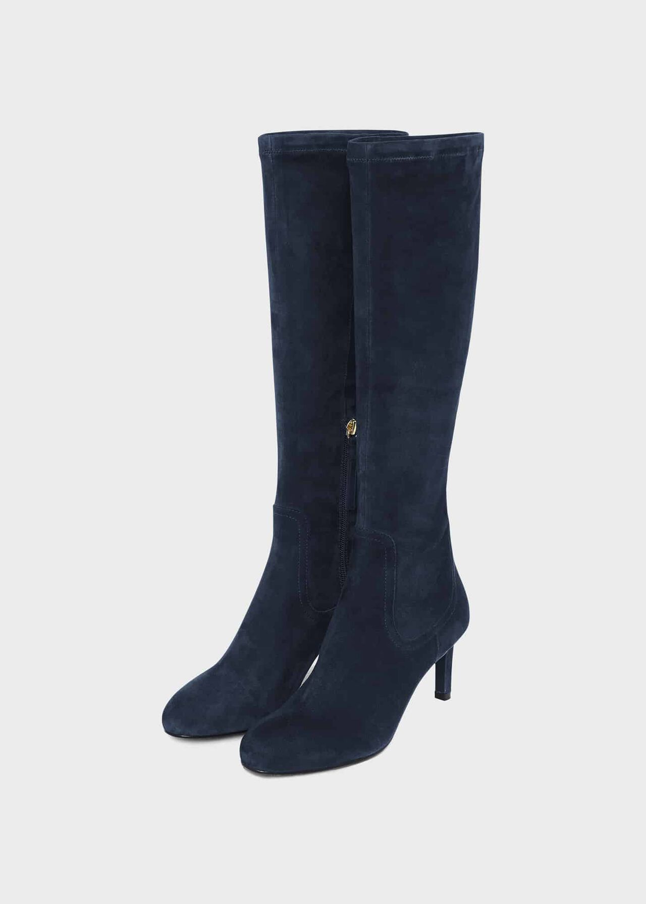 Lizzie Stretch Boot, Navy, hi-res