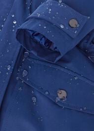 Kyra Waterproof Coat, Navy, hi-res