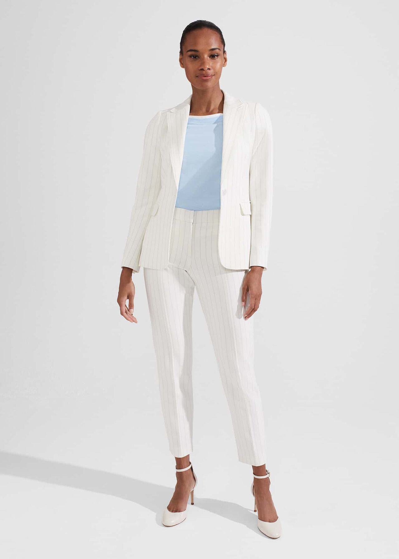Sherry Trousers, Ivory Grey, hi-res