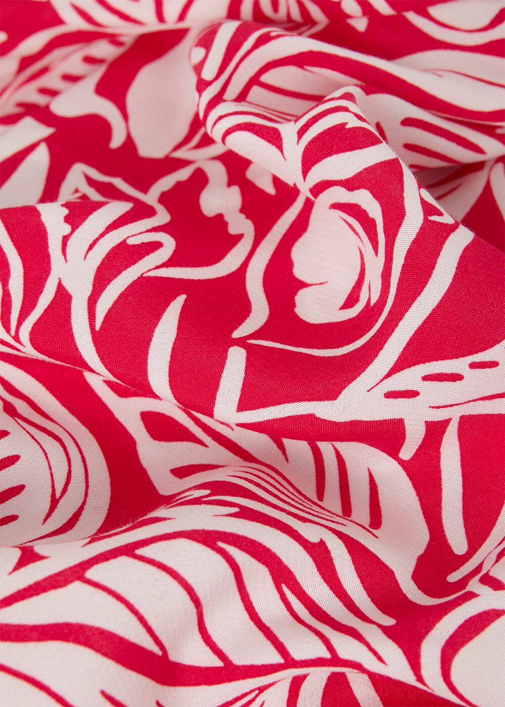 Essie Printed Blouse, Magenta White, hi-res