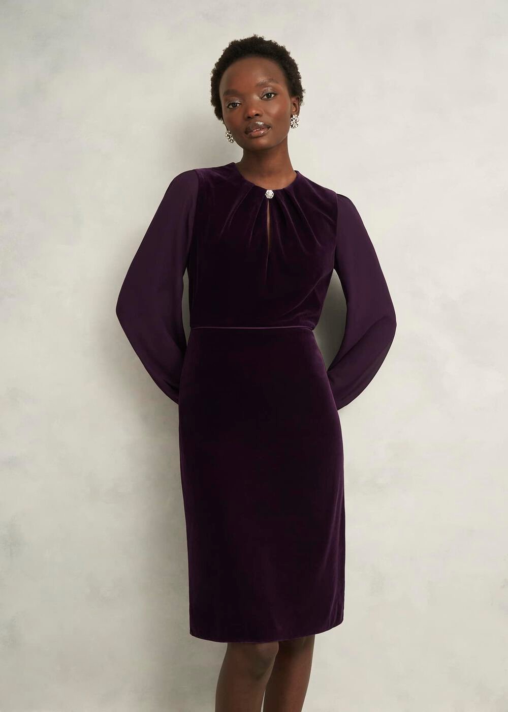 Willow Dress, Mulberry Purple, hi-res