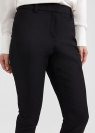 Lilian Tux Trousers, Black, hi-res