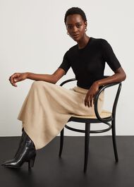 Harmon Knitted Top, Hobbs Black, hi-res