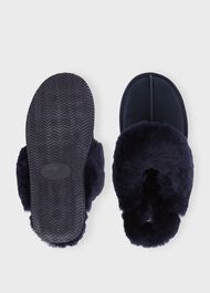 Lillian Slipper, Navy, hi-res