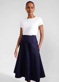 Cecelia Skirt, True Navy, hi-res