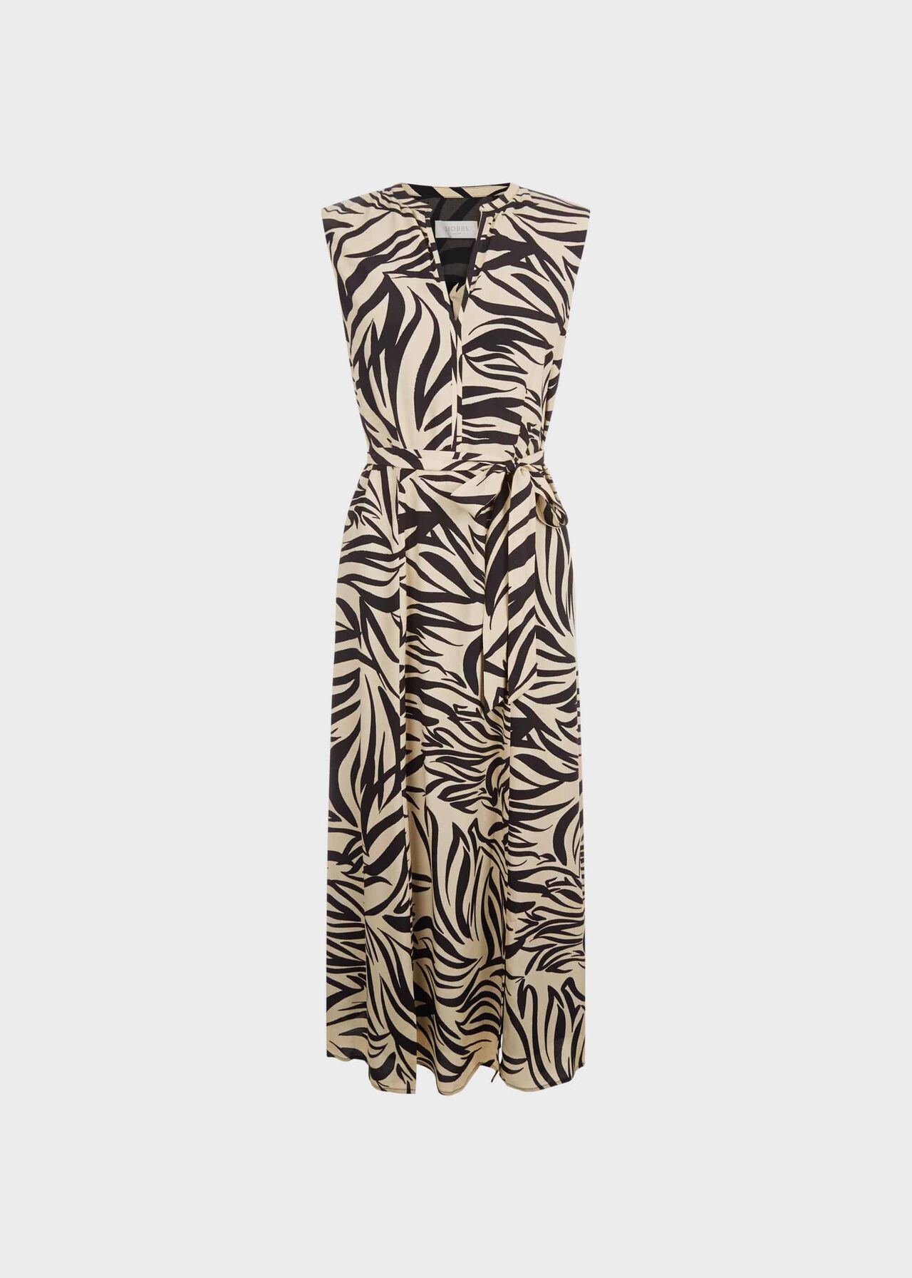 Shelly Printed Belted Dress