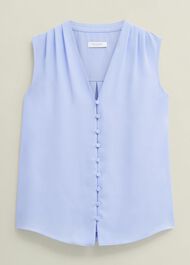 Maria Blouse, Muscari Blue, hi-res