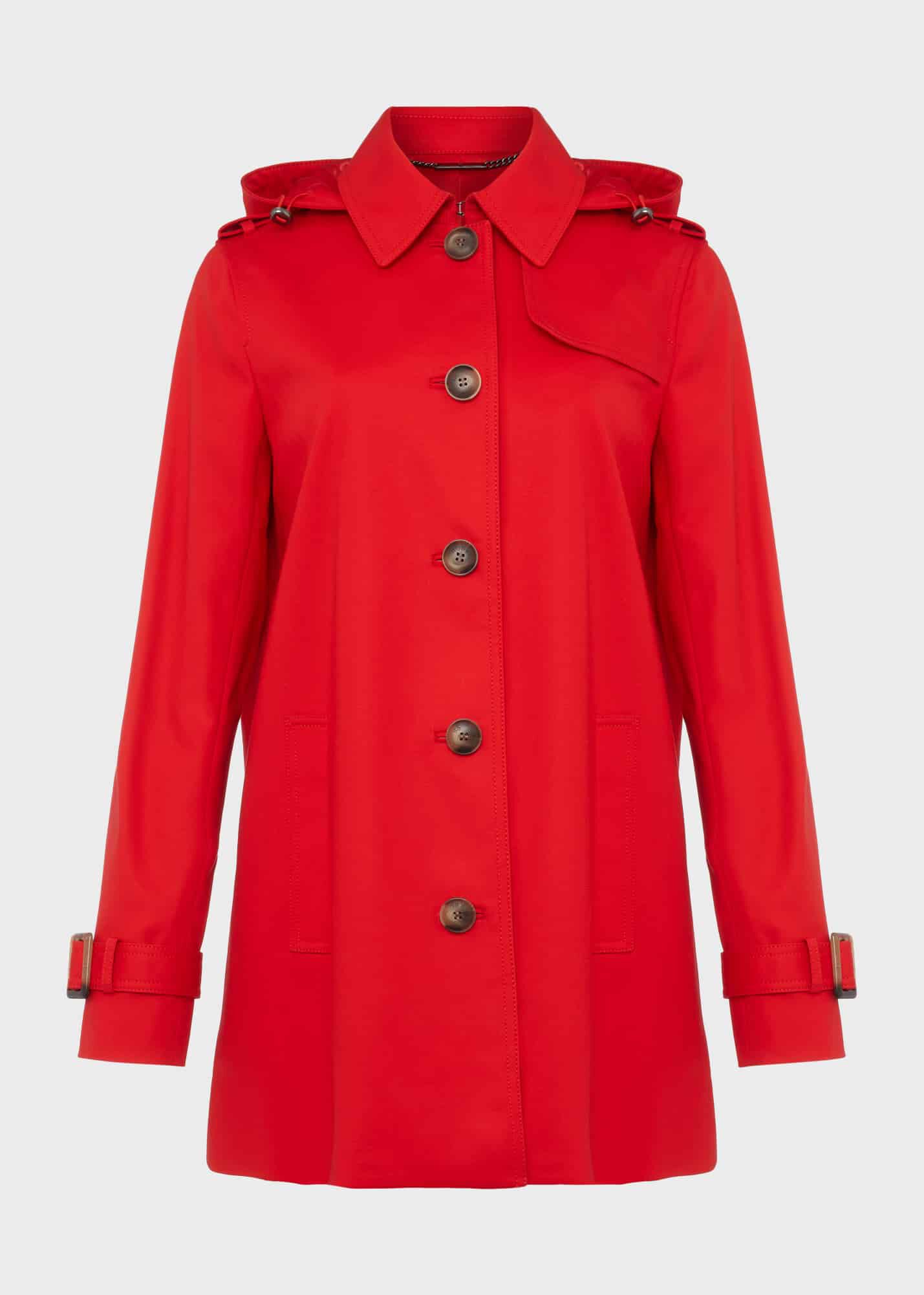 Hobbs romy top coat red