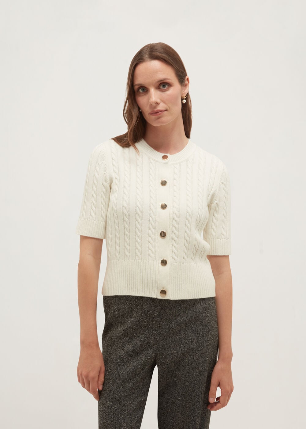 Losie Cable Cardigan