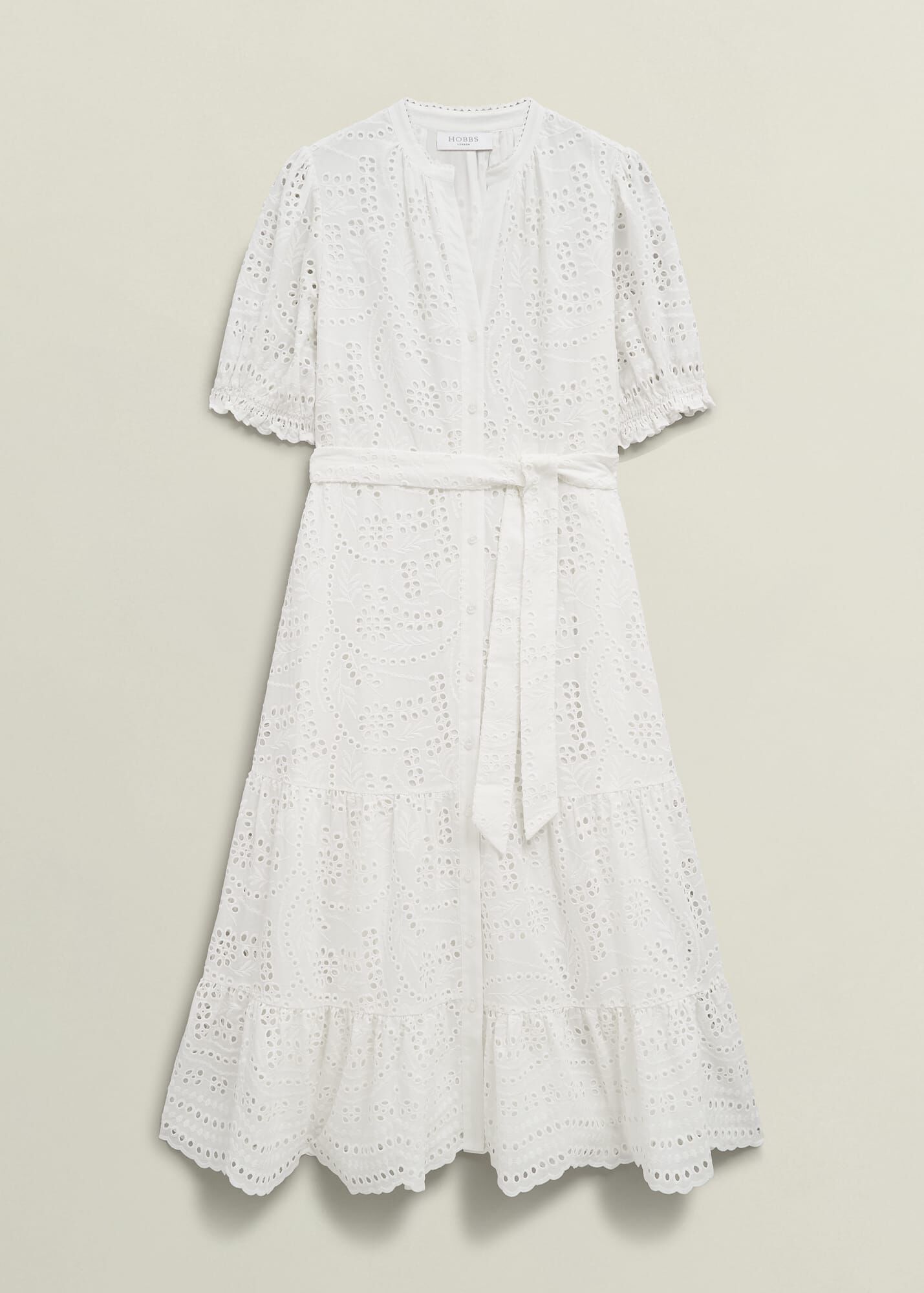 Rosanna Broderie Dress Hobbs UK