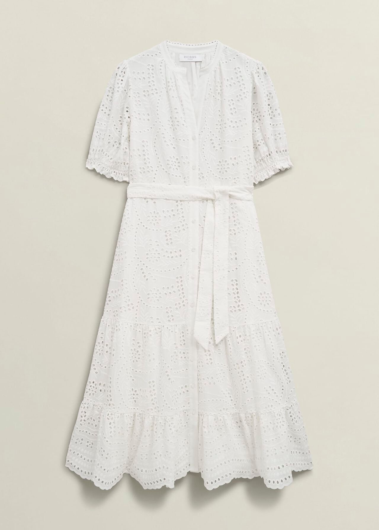Hobbs Rosanna Broderie Dress Hobbs Rosanna Broderie Dress
